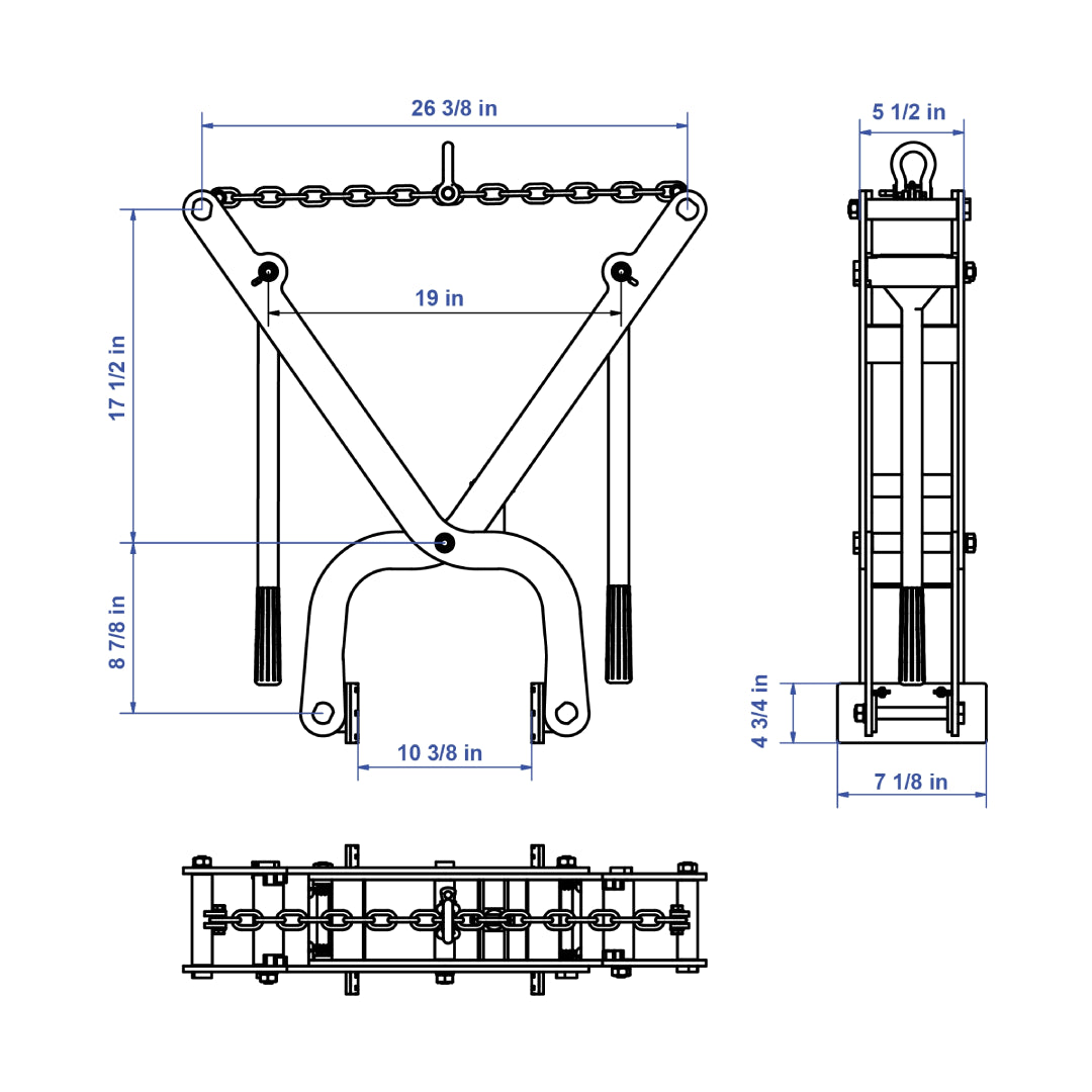 Aardwolf Stone Kerb Clamp