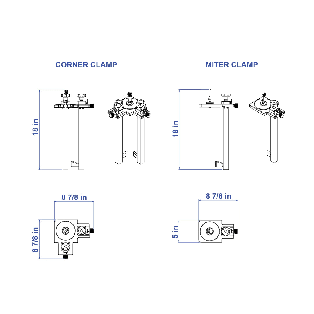 Aardwolf Stone Miter Clamps