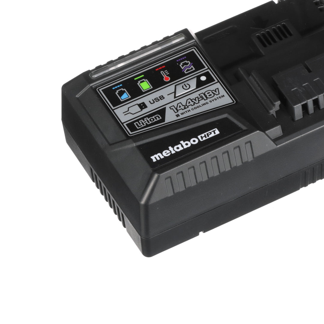 18V/36V Lithium Ion Rapid Charger w/ USB Port, 8 Amp