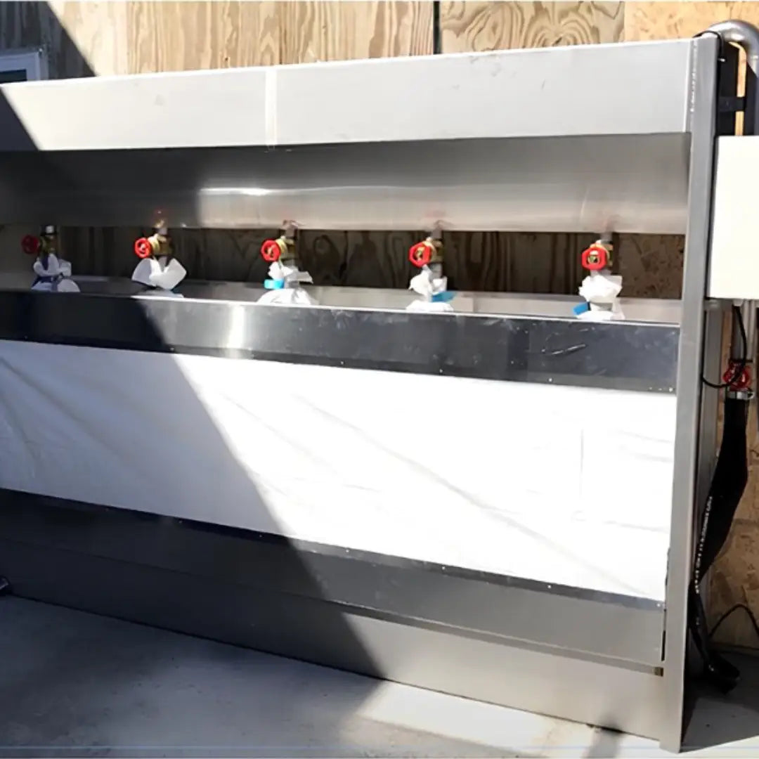 WEHA SLUDGE DEHYDRATOR 5 BAG SYSTEM FOR GRANITE, MARBLE, STONE SLUDGE