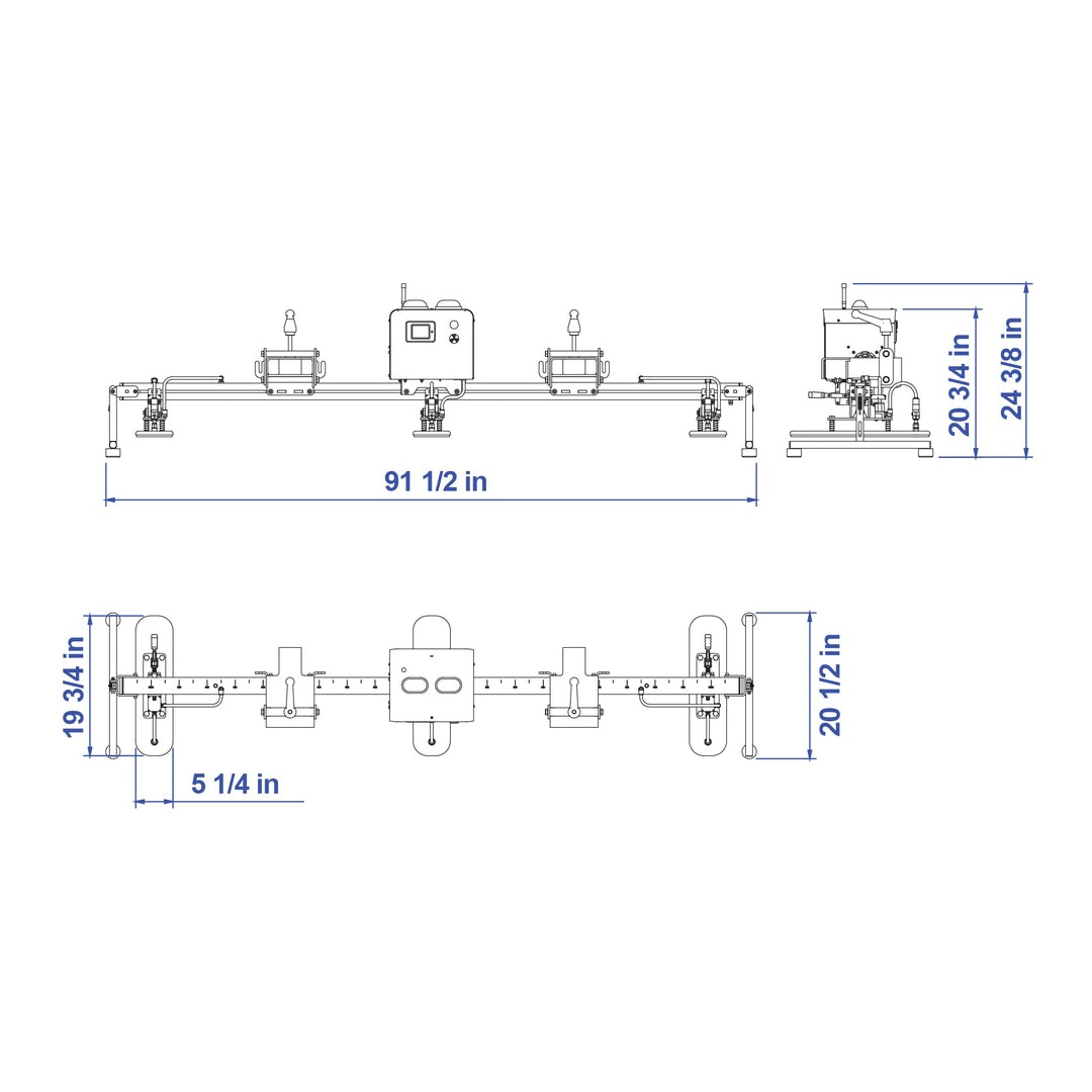 Fork Mounted Vacuum Lifting Attachment