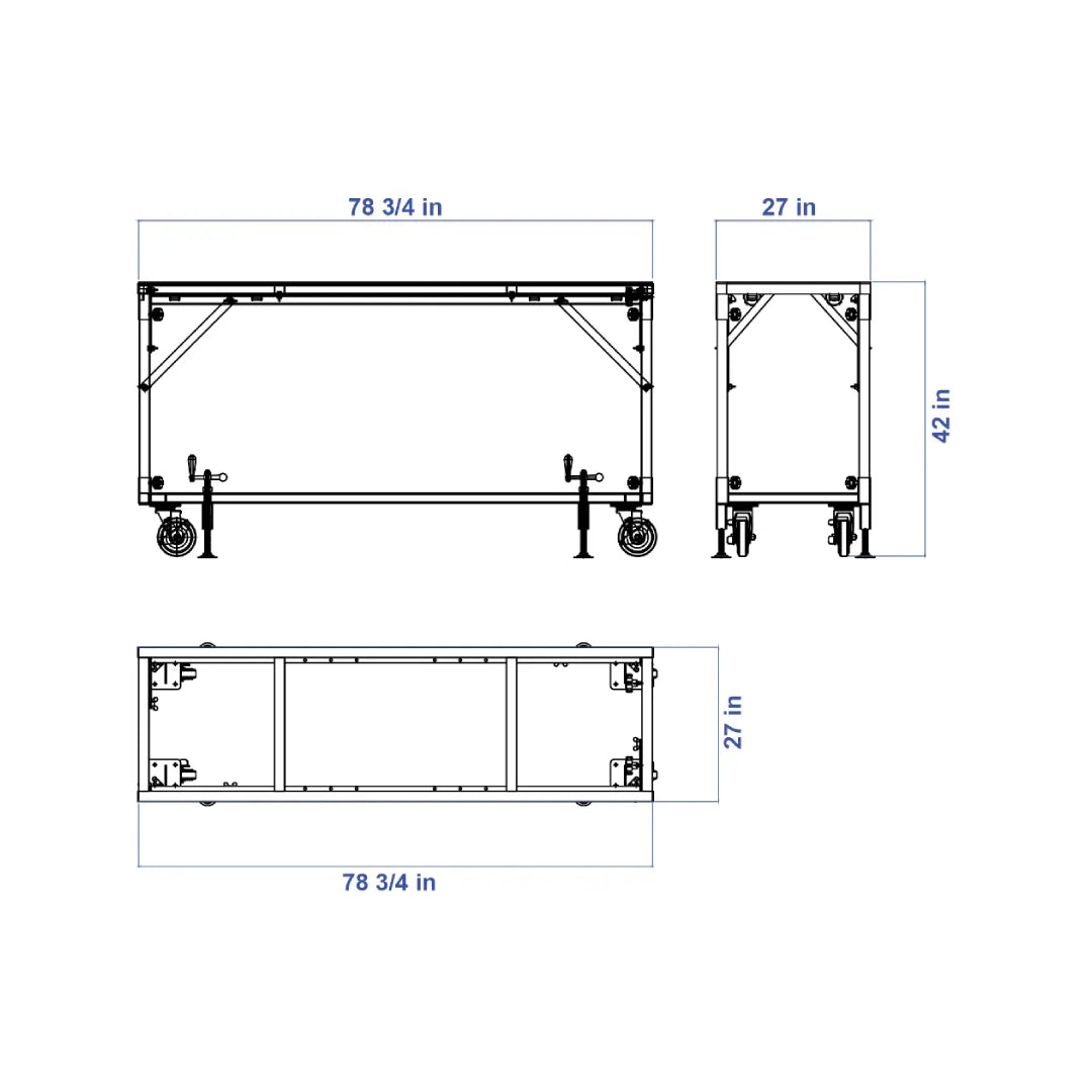 PFT01-G Premium Fabrication Table, Galvanize