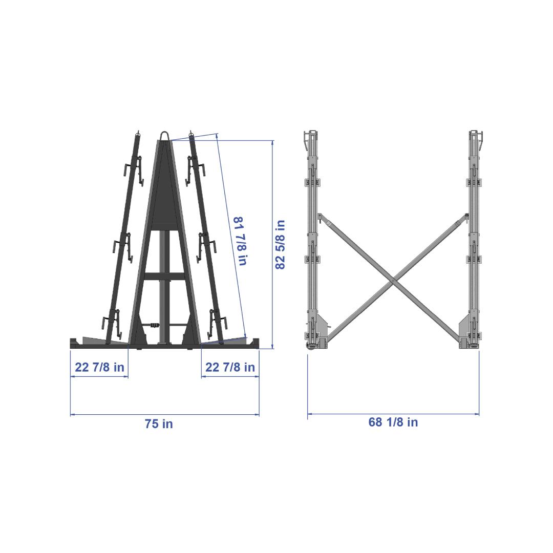 Folding A-Frame - Model FAF2100