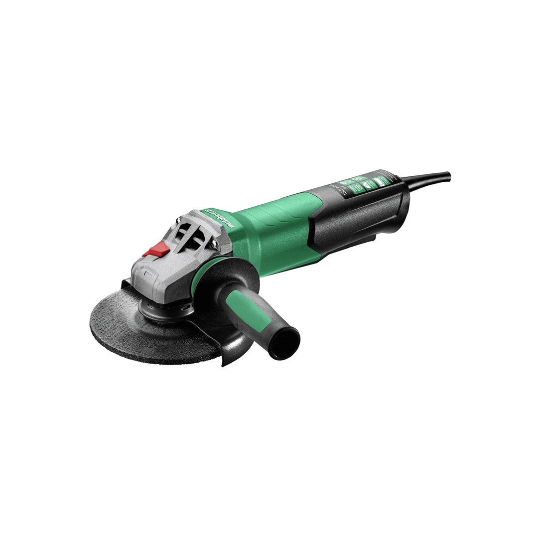Metabo WEP 15-150 Quick - 6" Angle Grinder, 9,600 rpm, 13.5 amp, w/Electronics, Non-Lock Paddle