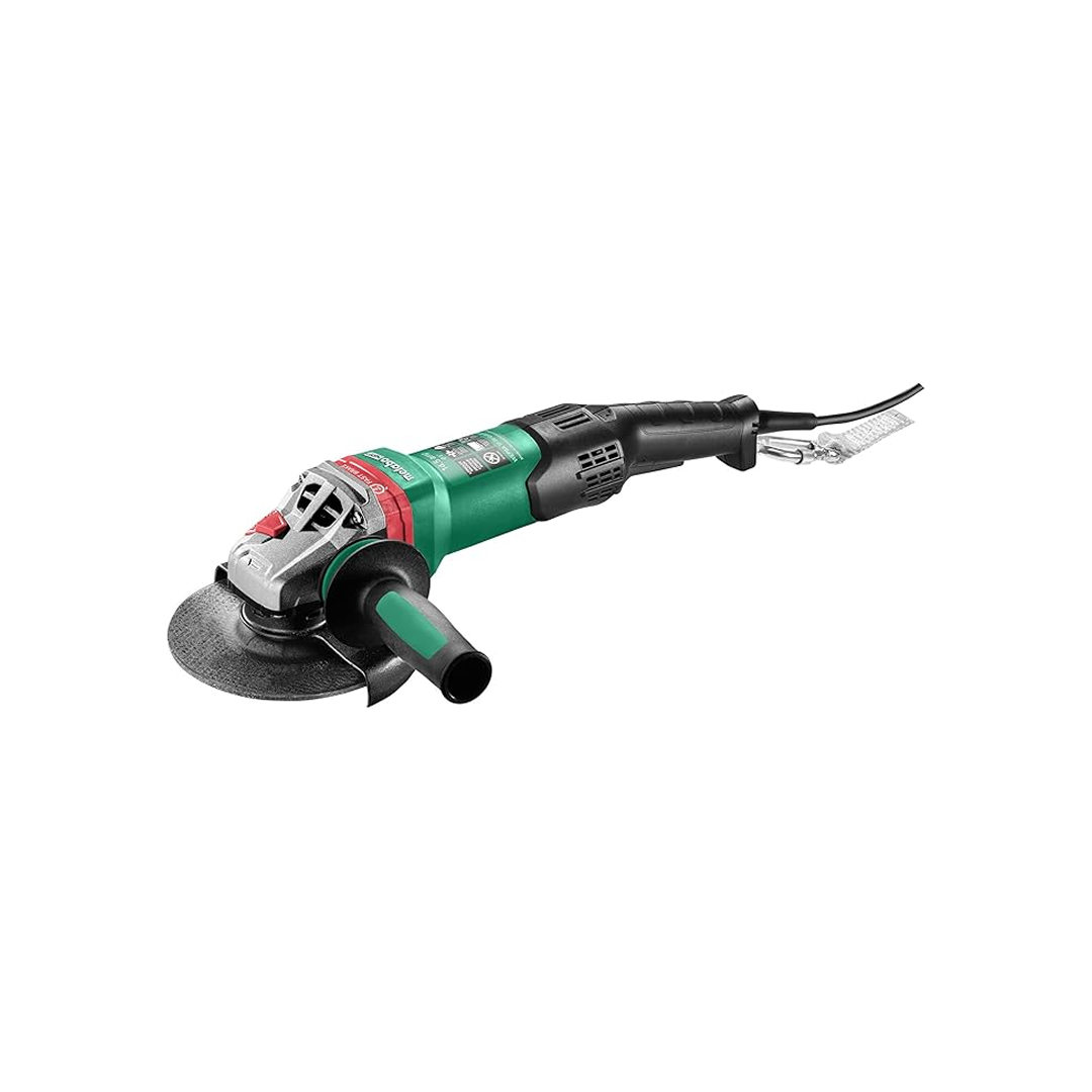 Metabo HPT WEPBA 17-150 Quick RT DS 6-Inch Angle Grinder, Rat Tail, 9,6000 RPM, 14.5 Amp, Non-Locking Paddle Switch, Drop Secure, 646606420