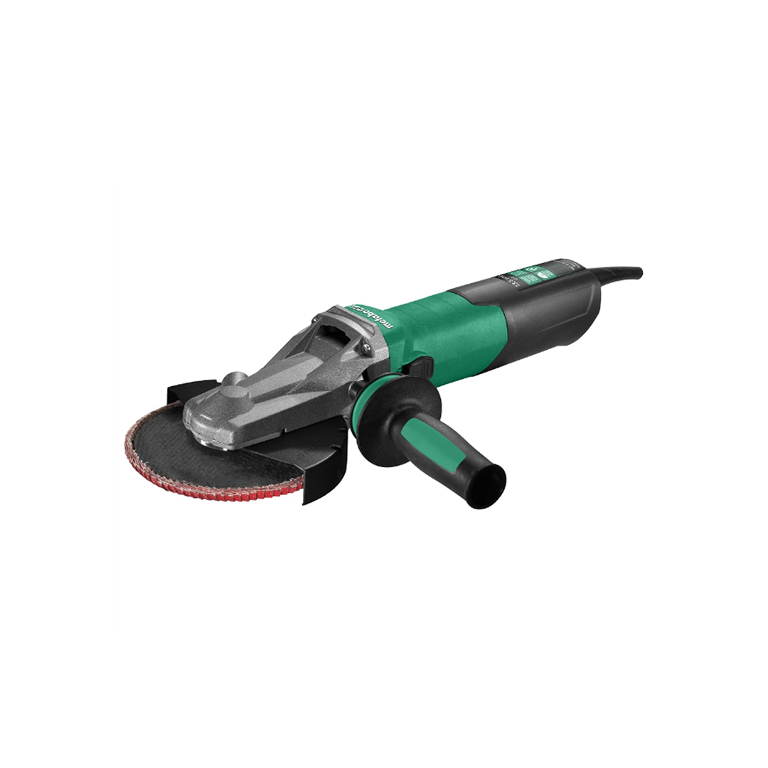 Metabo HPT WEF 15-150 Quick 6-Inch Flat Head Grinder, 9,600 RPM, 13.5 Amp, Lock-On Switch, 646083420
