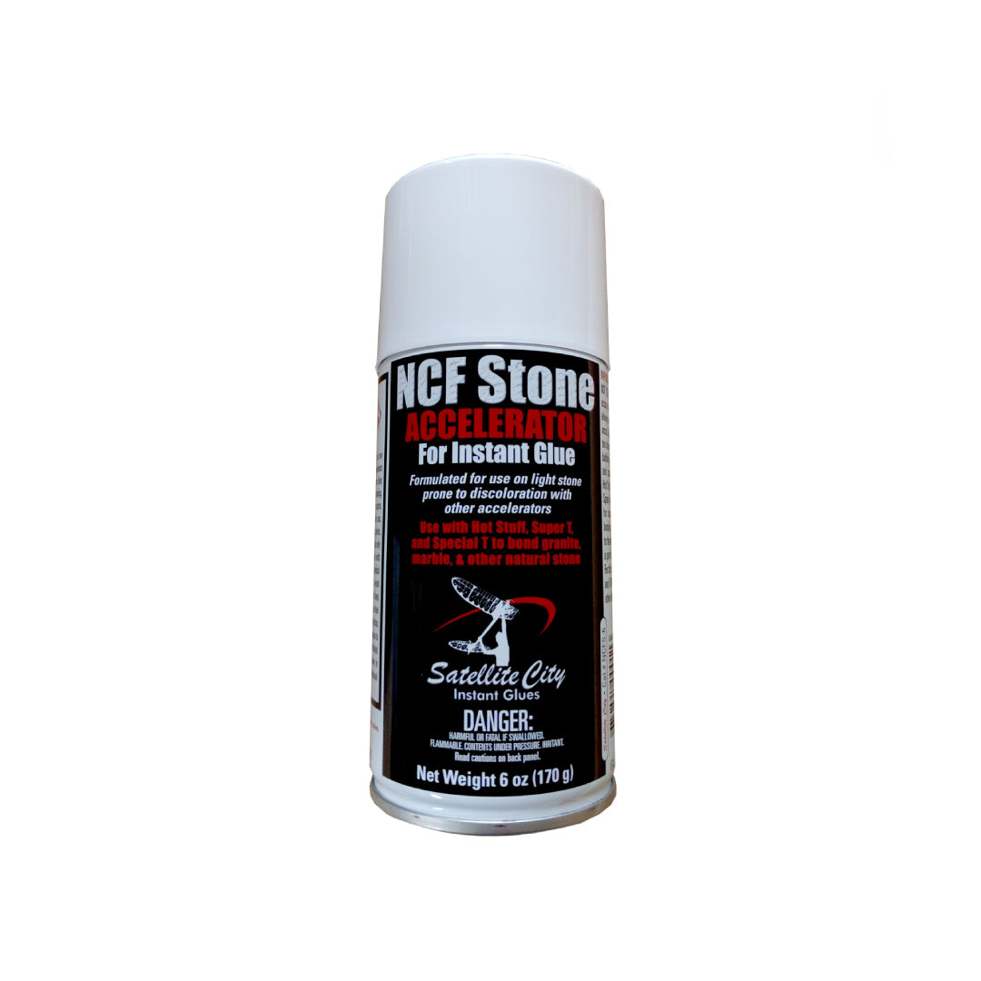 BLACK 6 OZ NCF STONE ACCELERATOR - AEROSOL SATeLLIGHT CITY