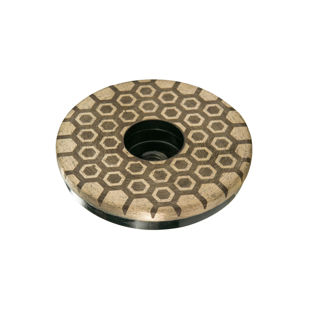 CYCLONE FLAT RESIN HEX CUP WHEEL