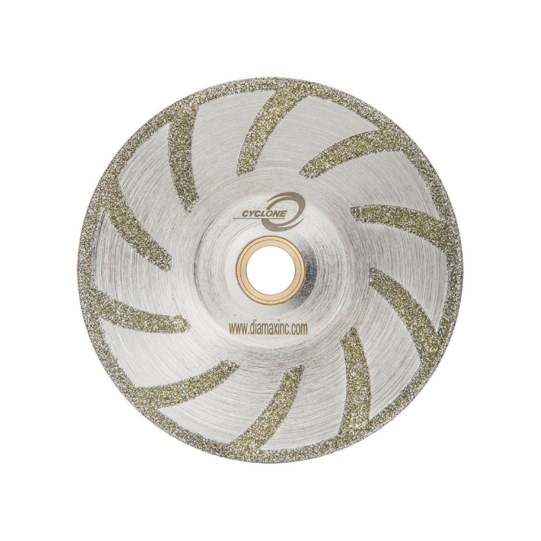5" CYCLONE ELECTROPLATED CONTOUR BLADE FOR MARBLE