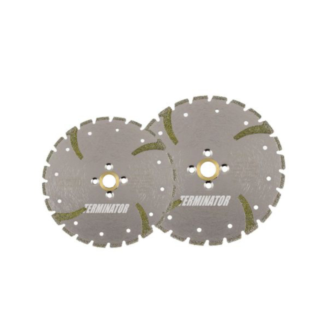 TERMINATOR KNOCKOUT ELECTROPLATED MARBLE BLADE W/SIDE PROTECTION