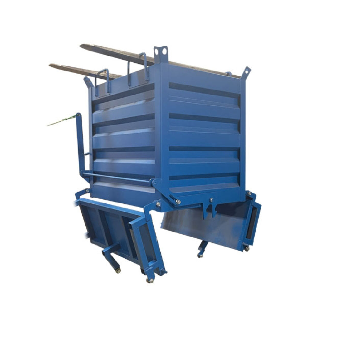 BLUE WASTE CONTAINER WEHA