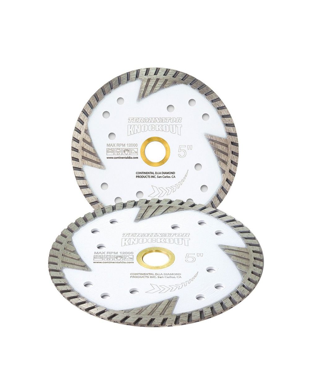 TERMINATOR KNOCKOUT BLADE WITH SIDE PROTECTION