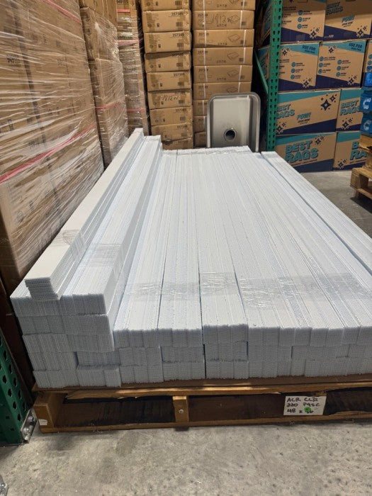 PP PLASTIC TEMPLATE 30PCS PER BUNDLE 2.5 x 96