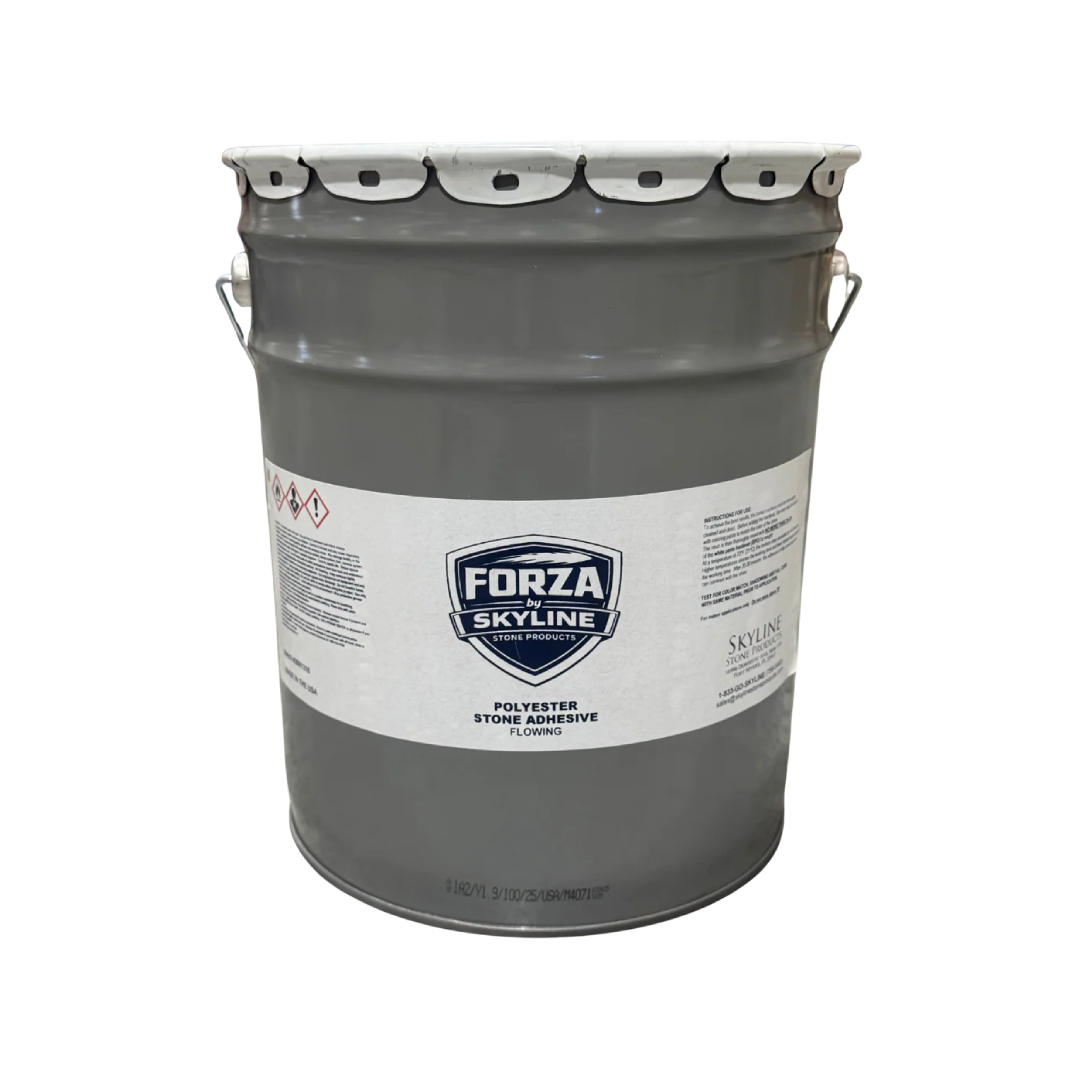 FORZA by Skyline 5-GALLON POLYSTER ADHESIVE - FLOWING