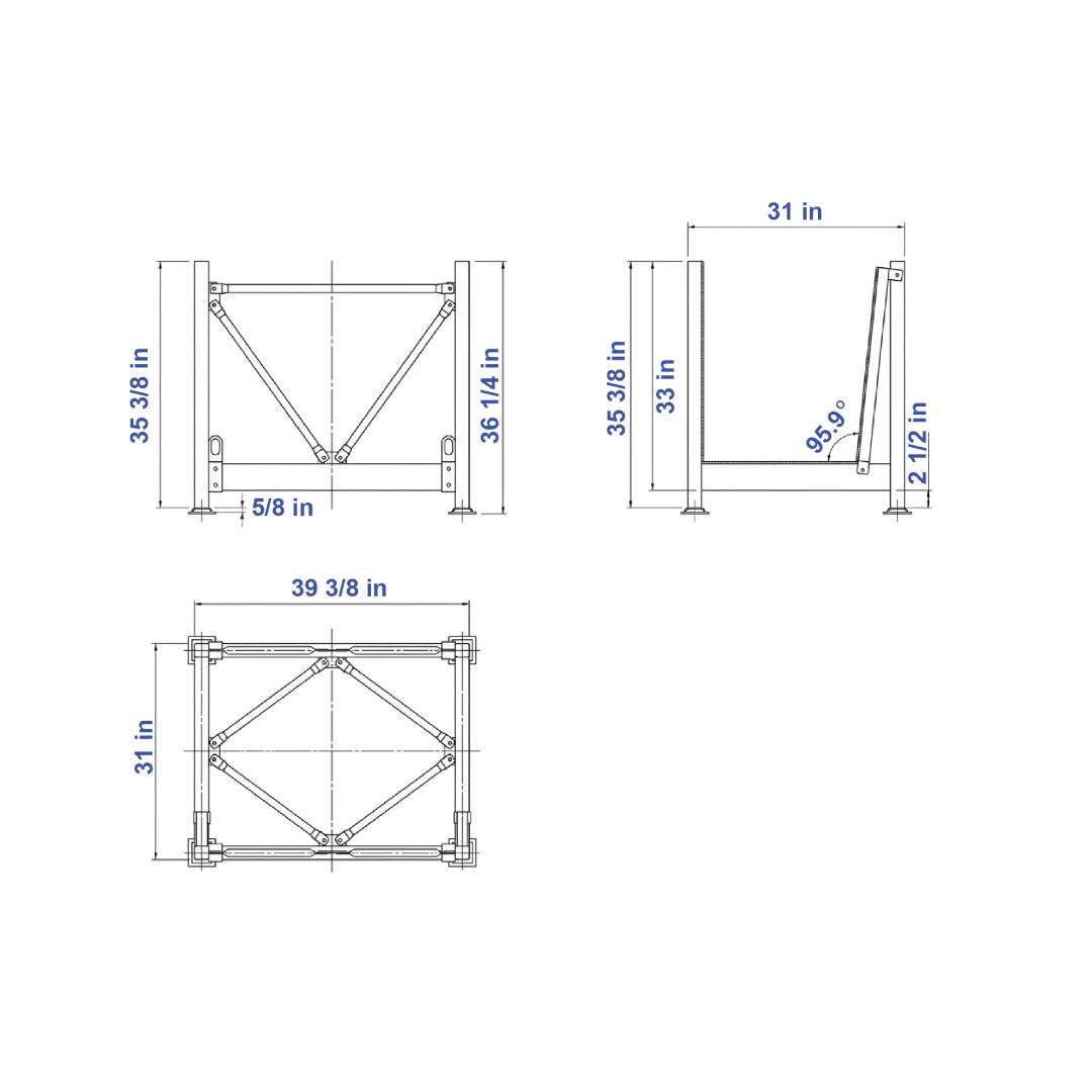 ASTR01 Stacking Rack 1500kg