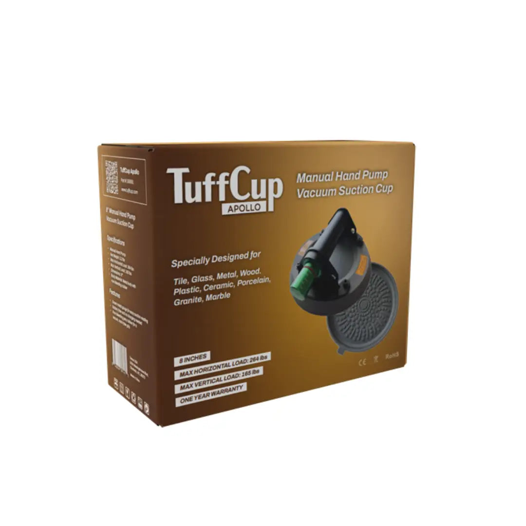 TUFFCUP APOLLO 8" MANUAL SUCTION CUP