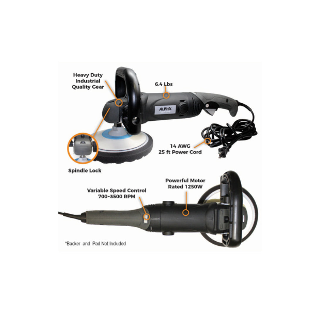 Alpha BMP-714 Variable Speed Rotary Polisher