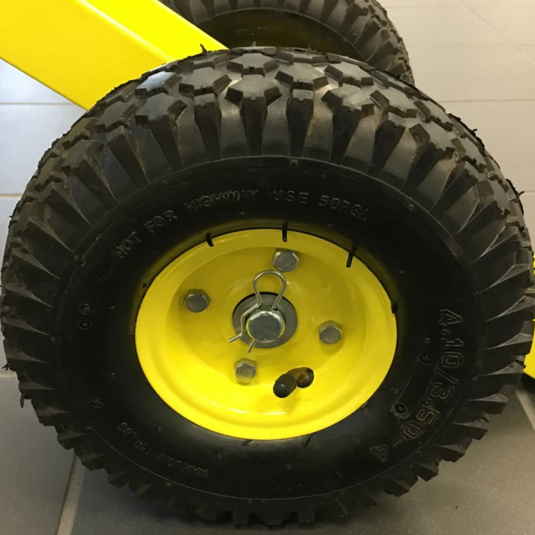 Weha 10" Safety Yellow Slab Dolly with 2 Wheels