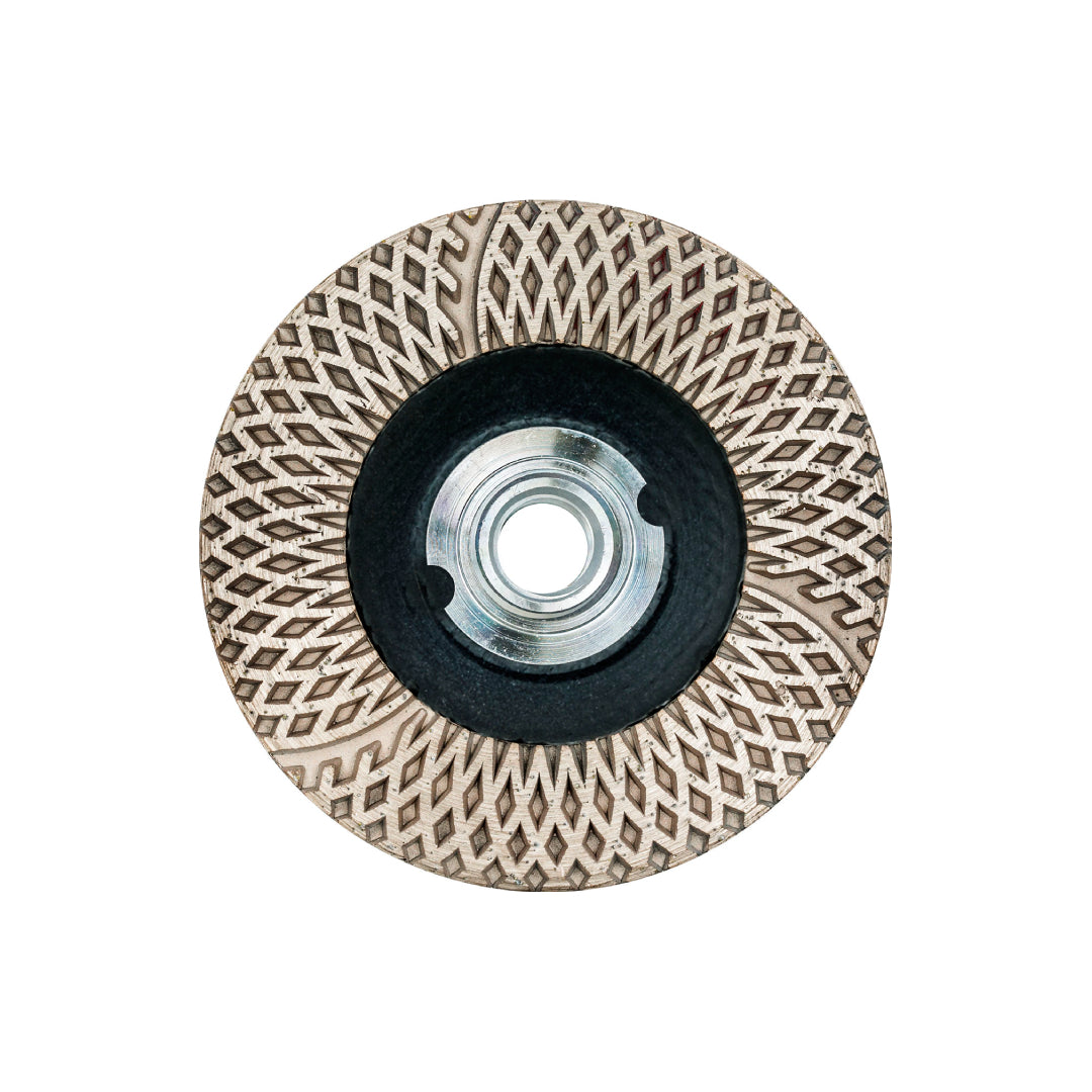 4" CYCLONE ULTRA FIBER CUP WHEEL - COARSE