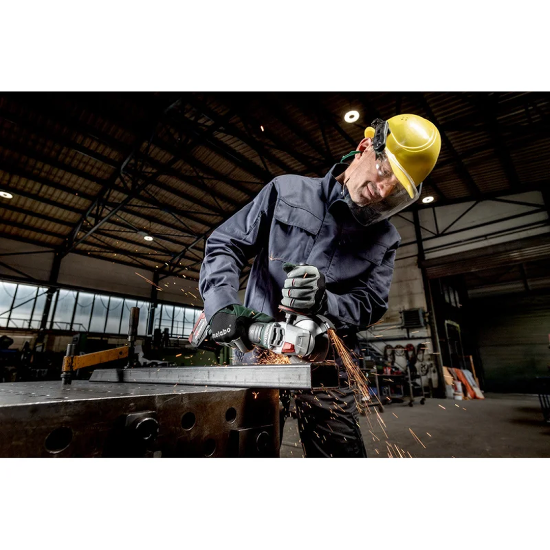 Wpb 18 Lt Bl 11-125 Quick 18V 4.5" / 5" Brushless Brake Angle Grinder - 10,000 Rpm - Kit W/ Asc 145, 2X 5.5Ah Lihd Batteries, Metabox 165 L