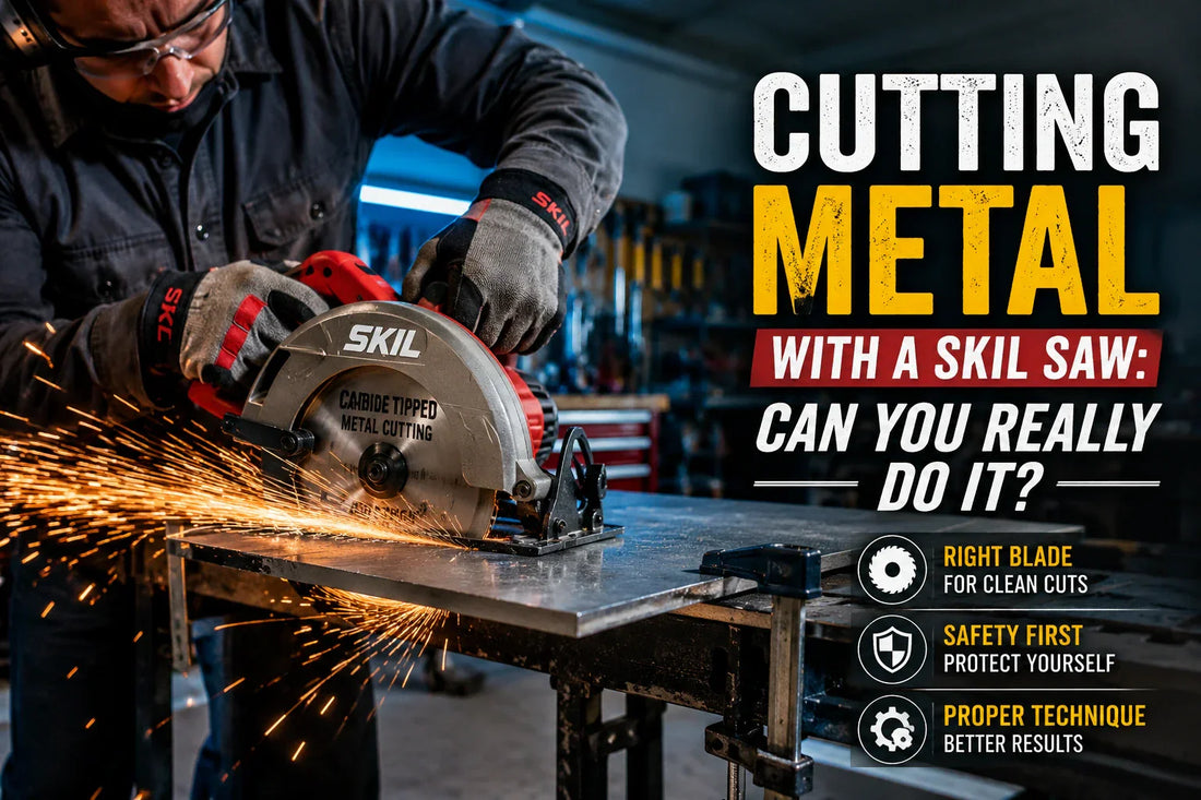 cutting metal with skill saw