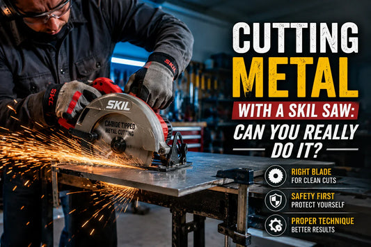 cutting metal with skill saw
