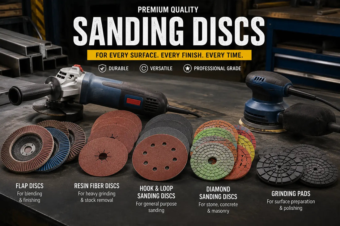 Sanding Discs Explained: Types, Uses, and How to Choose the Best One