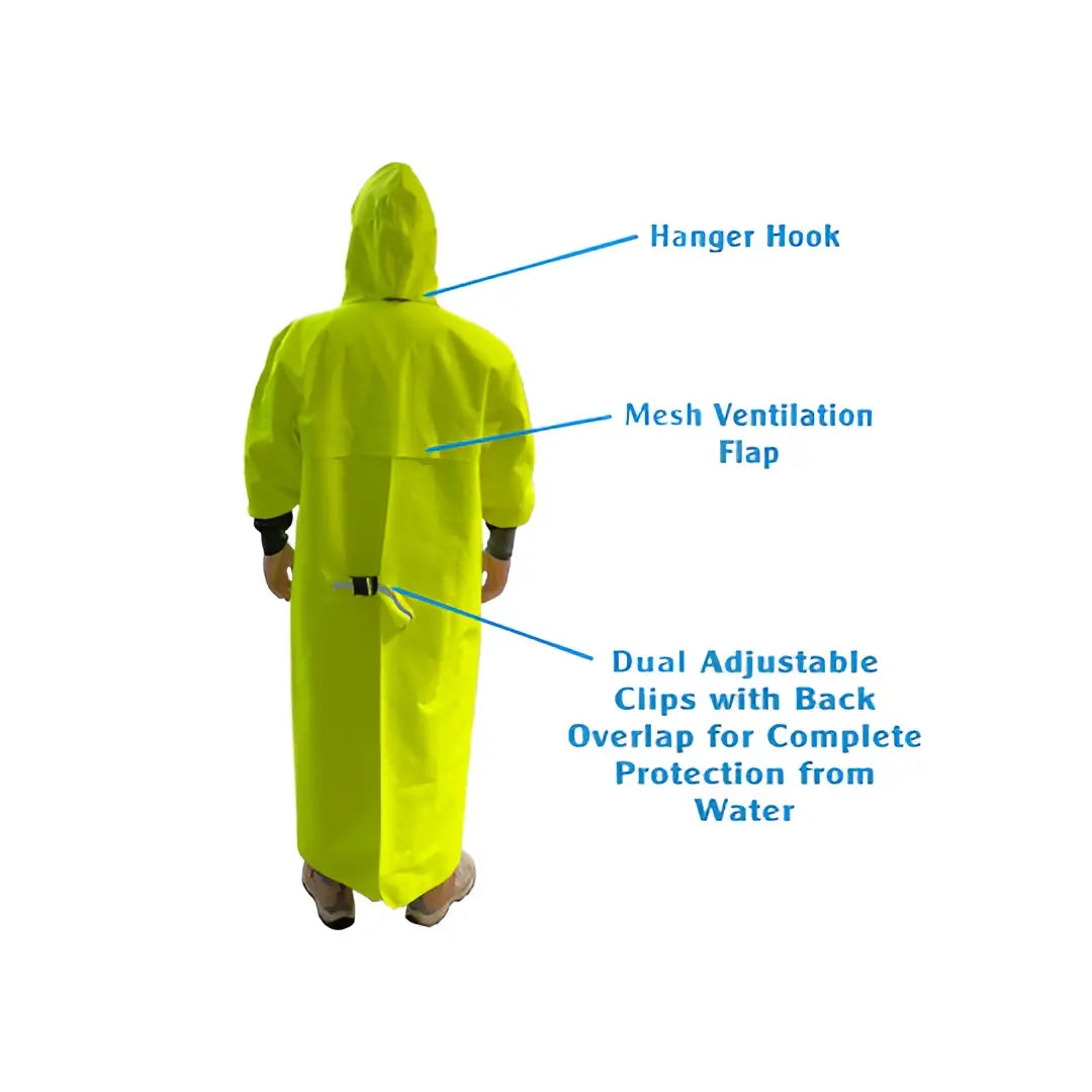 Alpha Waterproof Hoodie Apron – Full Coverage Protection