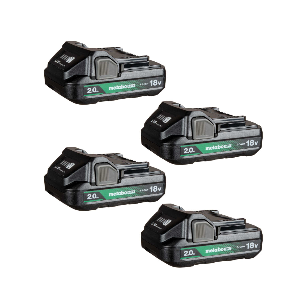 18V Battery 2.0Ah 4-Pack