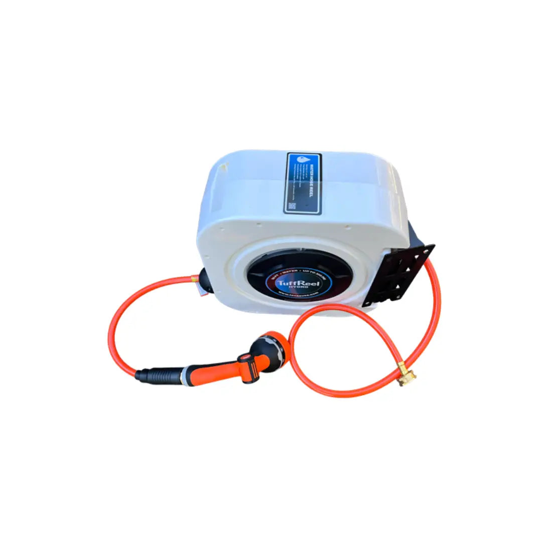 TUFFREEL HYDRO 50 FT RETRACTABLE WATER HOSE REEL