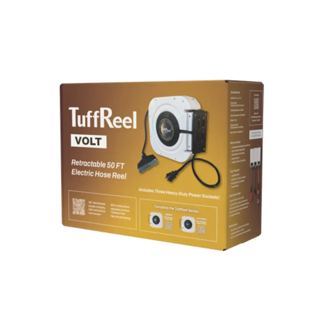 TUFFREEL VOLT 50 FT RETRACTABLE ELECTRIC HOSE REEL