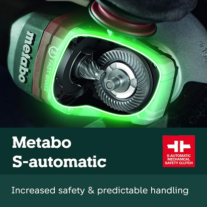 Metabo 603633420 WP 13-150 Quick 12 Amp 10,000 rpm 6 Inch Angle Grinder with Trowel Without Lock
