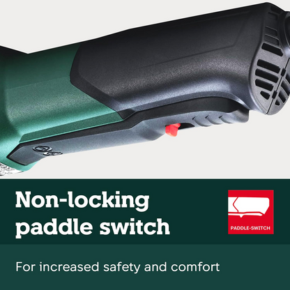 Metabo 603633420 WP 13-150 Quick 12 Amp 10,000 rpm 6 Inch Angle Grinder with Trowel Without Lock