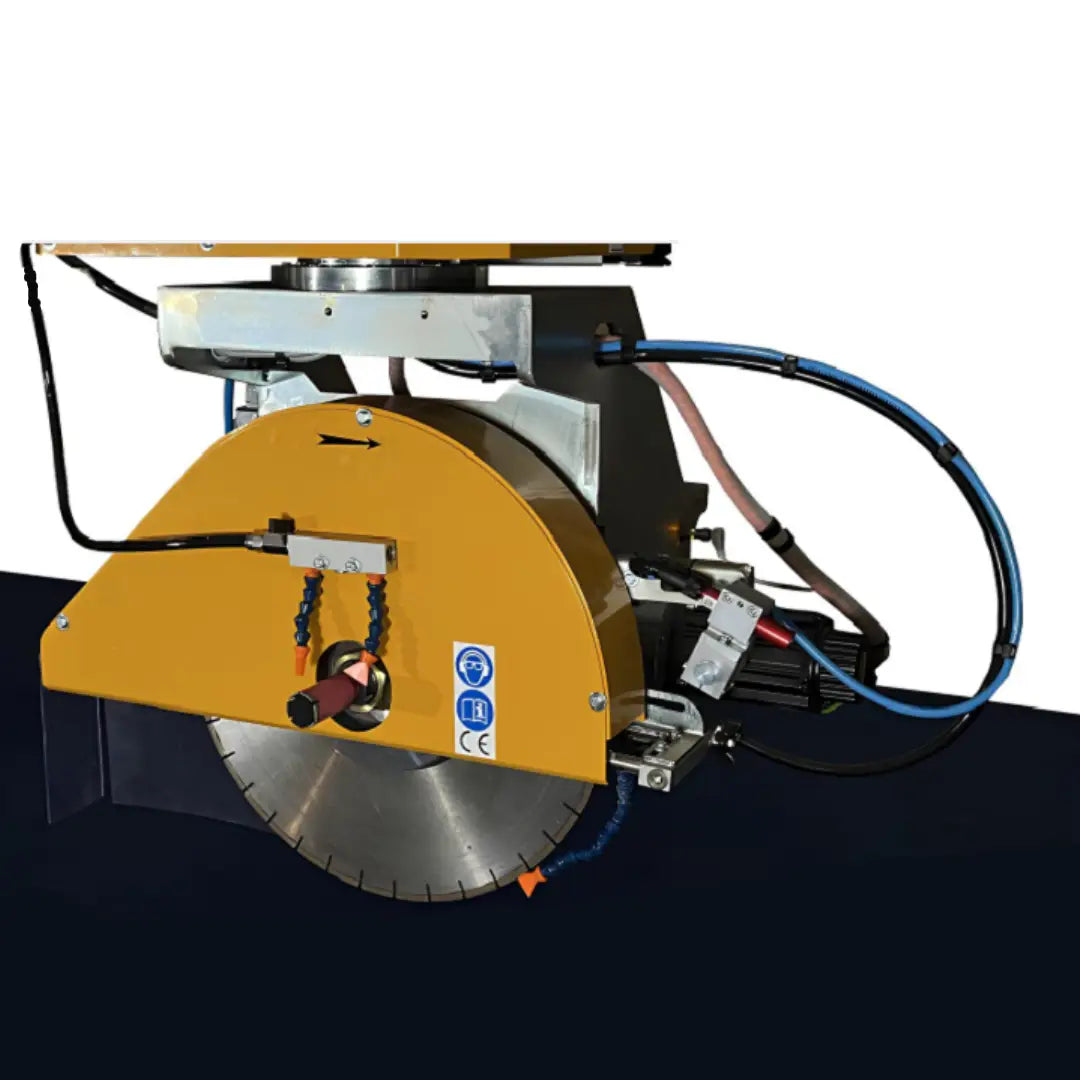 ACHILLI GOLD - CNC BRIDGE SAWS
MONOBLOCK BRIDGE SAW GOLD
HIGH PRECISION 4+1 AXIS MONOBLOCK BRIDGE SAW WITH BRUSHLESS MOTORS
