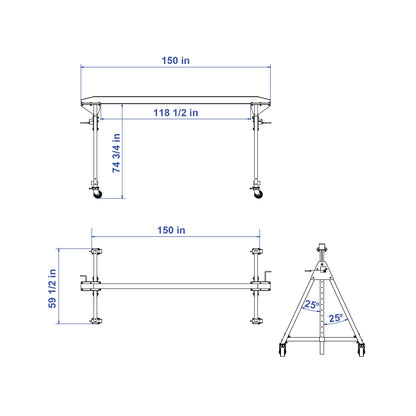 Aardwolf Portable Gantry Crane AGC-1000