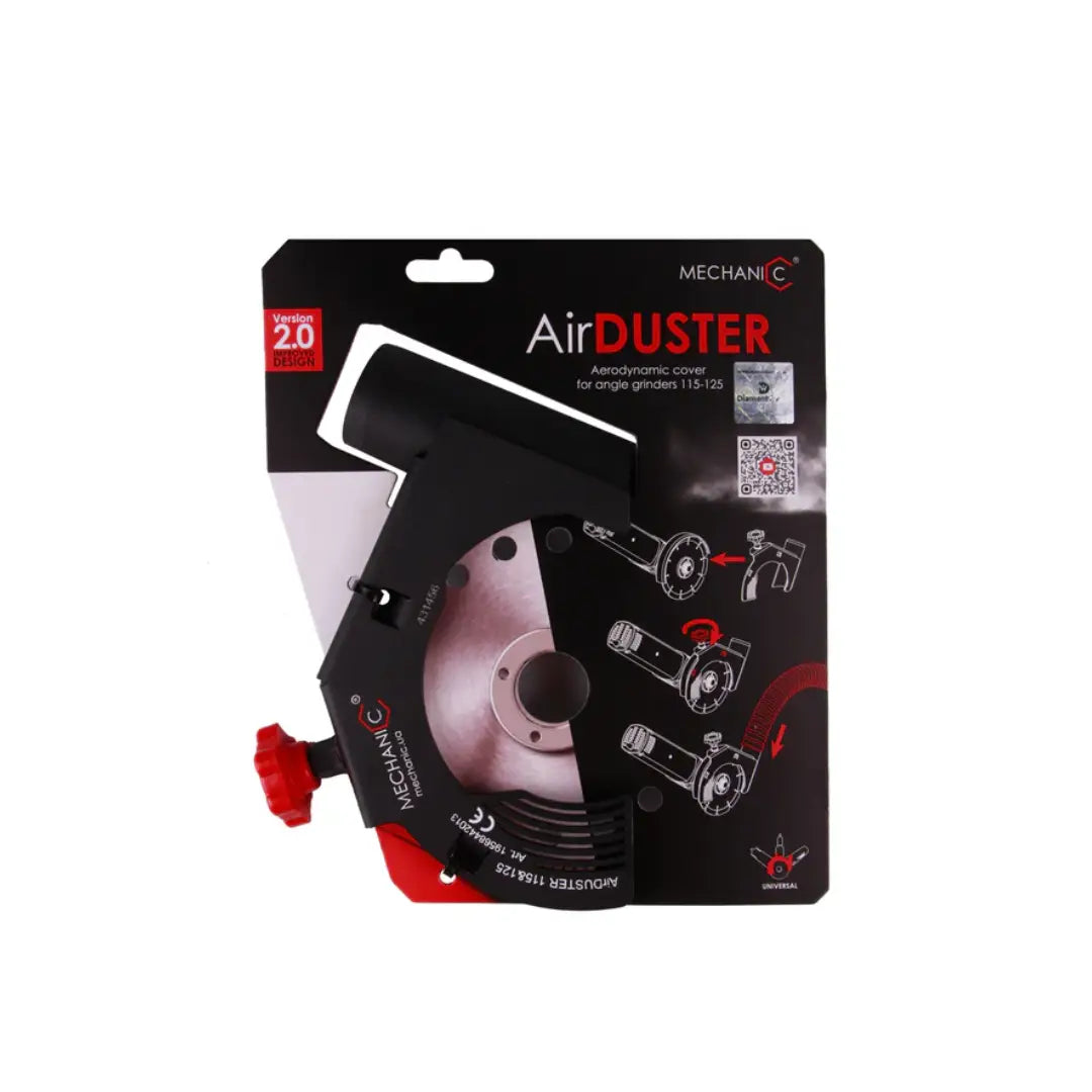 AIRDUSTER ANGLE GRINDER CUTTING GUARD WITH DUST REMOVAL MECHANIC