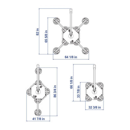 DC Powered Vacuum Glass Lifter
