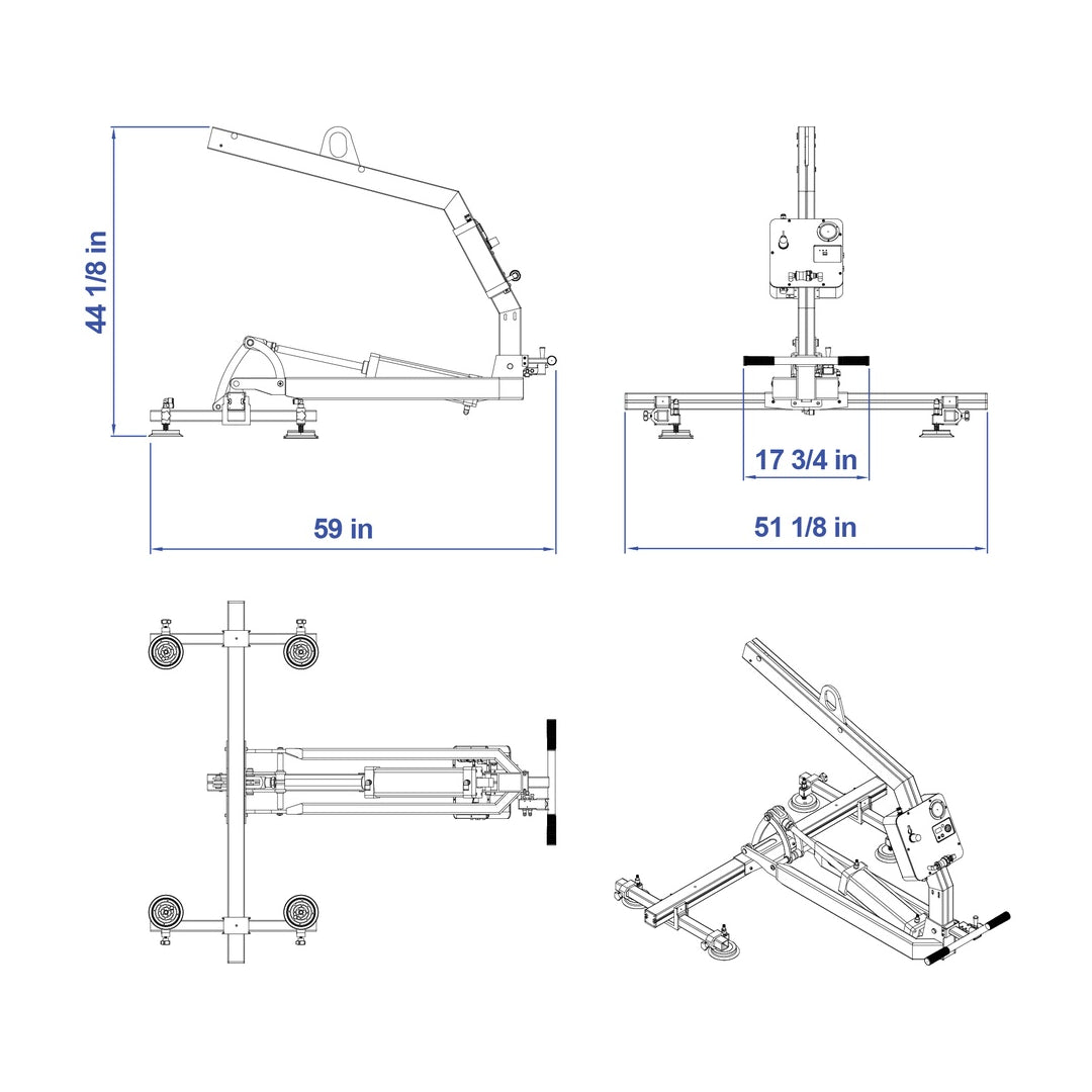 ARV-180 Rotation Vacuum Lifter