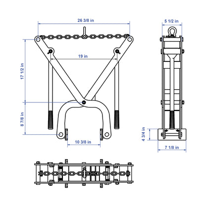 Aardwolf Stone Kerb Clamp