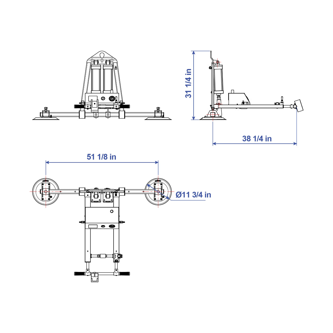 AVGLP Vacuum Glass Lifters