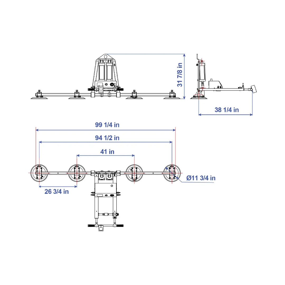 AVGLP Vacuum Glass Lifters