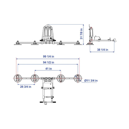 AVGLP Vacuum Glass Lifters