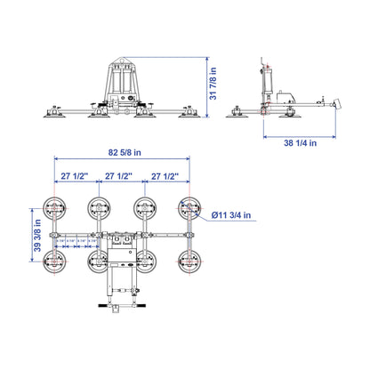 AVGLP Vacuum Glass Lifters