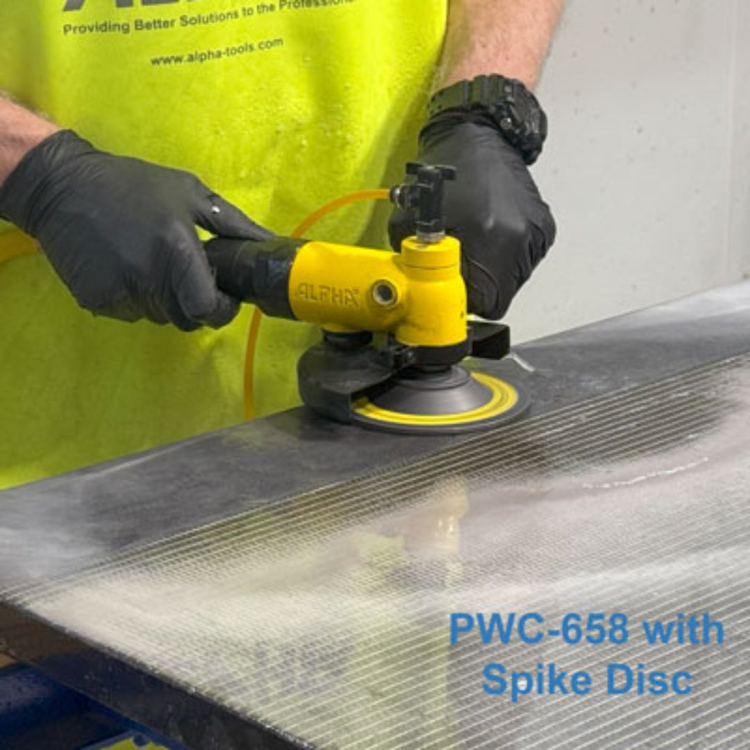 Alpha PWC-658 Pneumatic Cutter/ Grinder