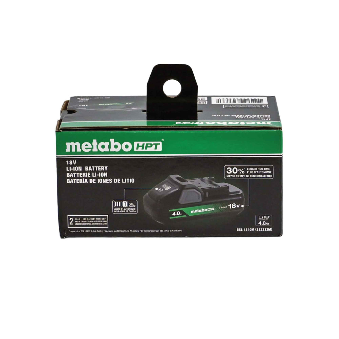 18V 4.0Ah Battery with fuel indicator