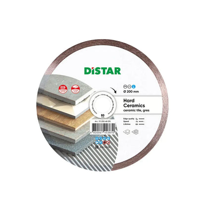 DISTAR HARD CERAMICS DIAMOND BLADE 4.5"–16" – CLEAN TILE & PORCELAIN CUTS
