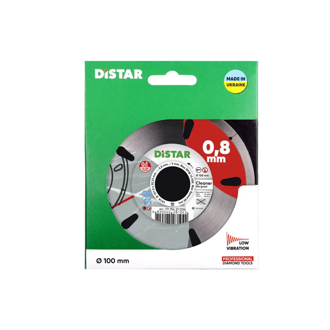 CLEANER 4" DIAMOND BLADE – DISTAR HIGH-PERFORMANCE TILE SEAM CLEANING FOR CERAMIC & PORCELAIN