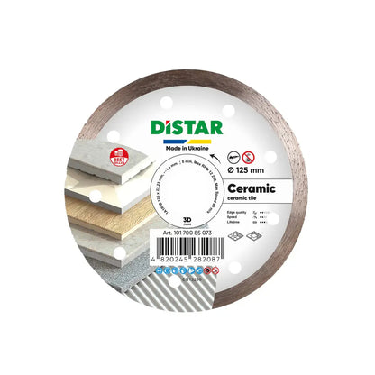 DISTAR CERAMIC 4.5"–5" DIAMOND BLADE – HIGH-PERFORMANCE TILE CUTTING FOR CERAMIC & PORCELAIN GRES