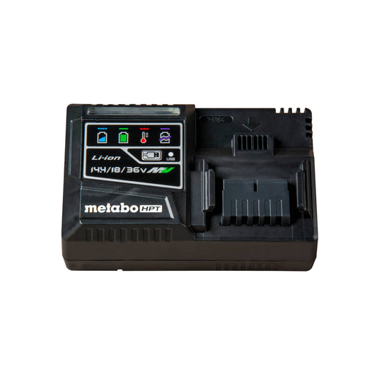 18V/36V Lithium Ion Rapid Charger w/ USB Port, 8 Amp