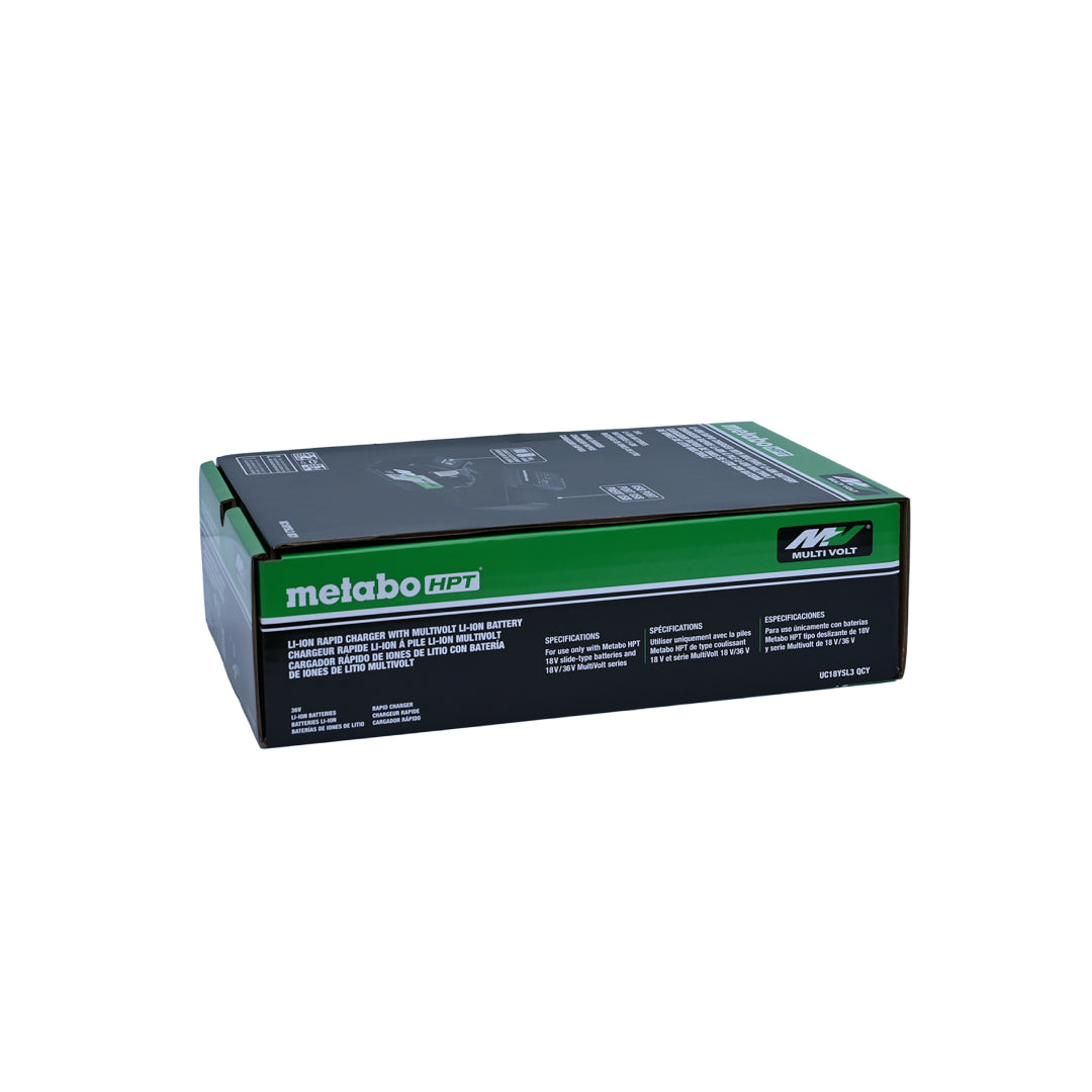 18V/36V Lithium Ion Rapid Charger w/ USB Port, 8 Amp